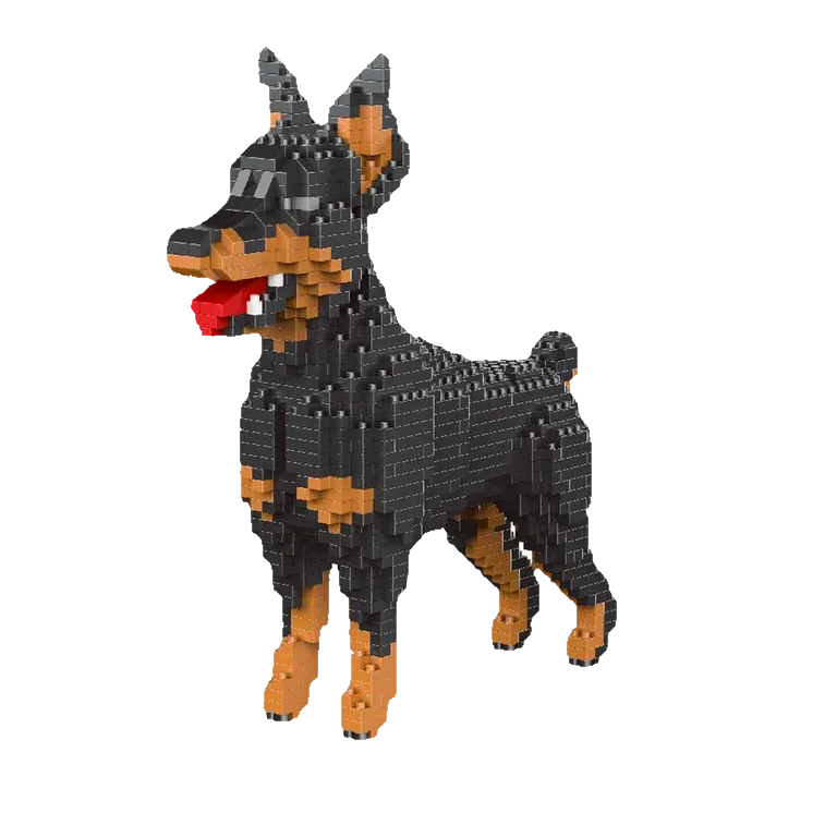 Doberman - BrickPaw Brick Set