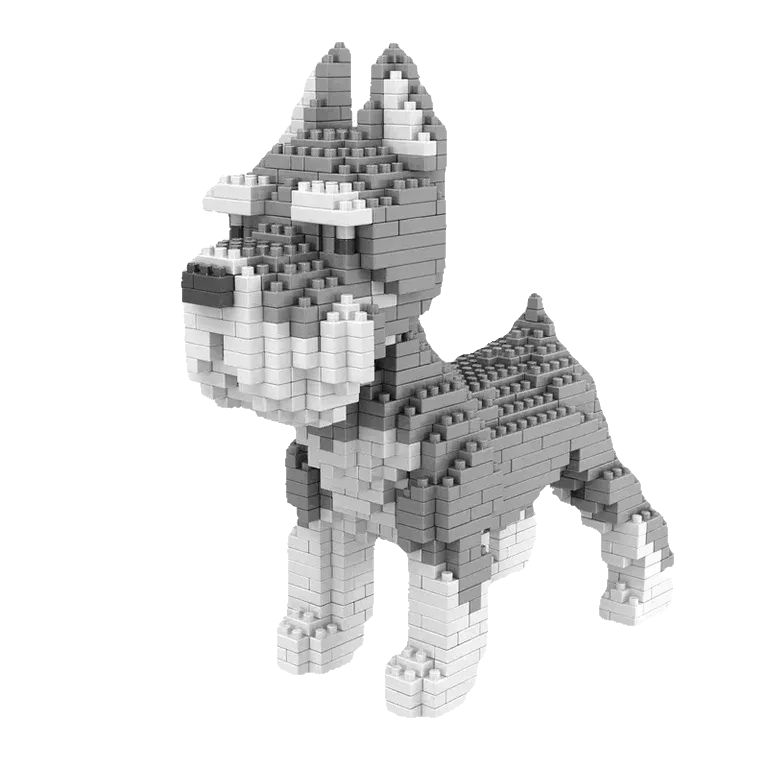 Schnauzer - Brickpaw Brick Set