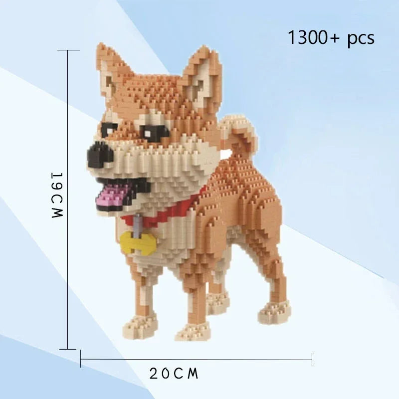 Shiba Inu - BrickPaw Brick Set