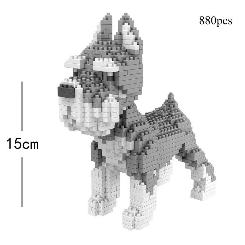 Schnauzer - Brickpaw Brick Set
