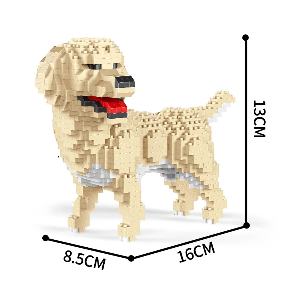 Retriever B - BrickPaw Brick Set