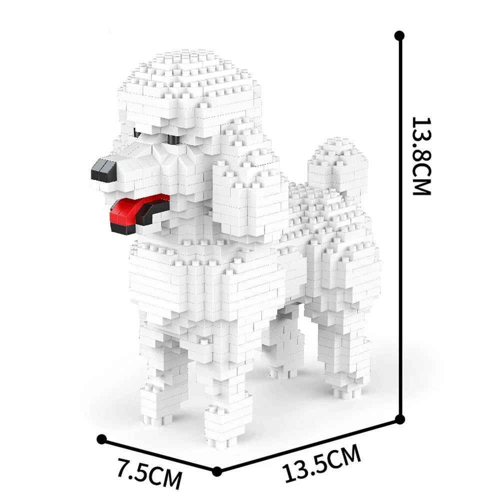 Poodle - BrickPaw Brick Set