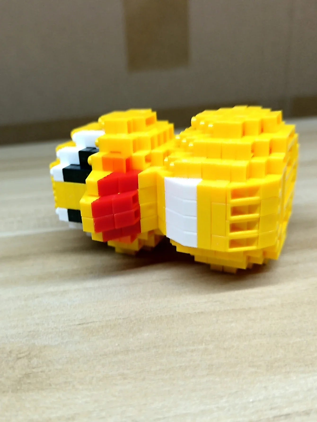 Little Yellow Duck Puzzle Assembly Building Blocks Toys Animal Series 3D Model Micro Mini Diamond Bricks Pig Panda Hamster Snail Snail Blocks