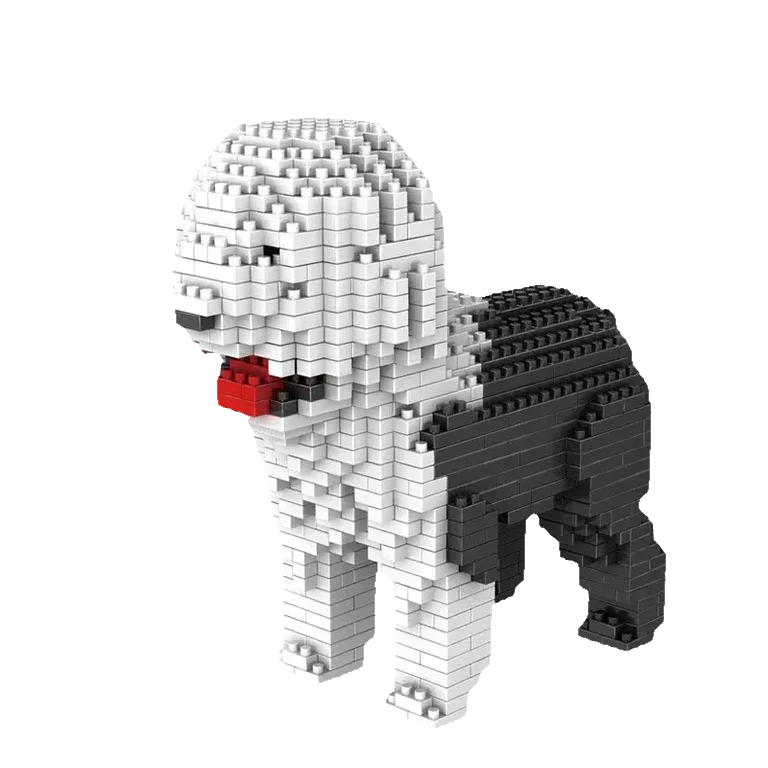 English Sheep - BrickPaw Brick Set