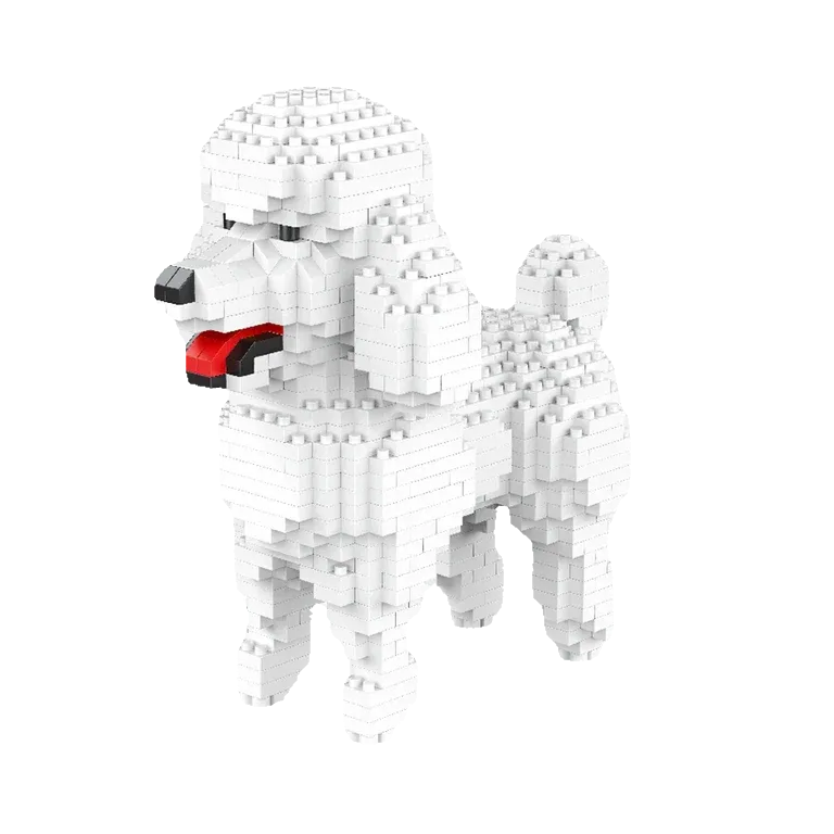 Poodle - BrickPaw Brick Set