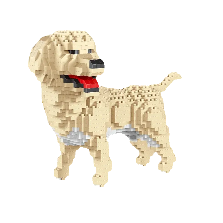 Retriever B - BrickPaw Brick Set